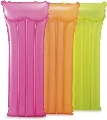 Produktbild von Luftmatratze Wasserliege Aufblasbar 183x76cm Pool Strand Schwimmmatratze Bunt PVC