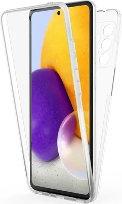 Immagine prodotto di NALIA 360 gradi custodia del telefono cellulare per Samsung Galaxy A72, custodia trasparente full cover