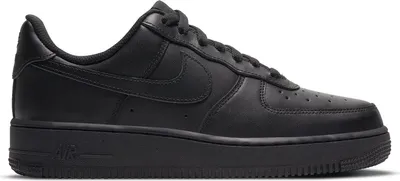 Produktbild von Nike Air Force 1 Low '07 Größe 39 Dd8959 001 - Schwarz Lederschuhe, Original, Atmungsaktiv, Neu