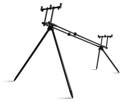 Image de DELPHIN RPX ProMAX BlackWay, support pour 3 cannes, noir, 101006727