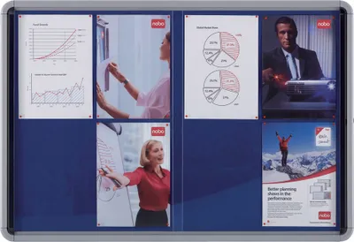 Obrázok produktu pre Nobo 1902565, Modrá, 8xA4, 972 mm, 689 mm, 825 mm, 1085 mm