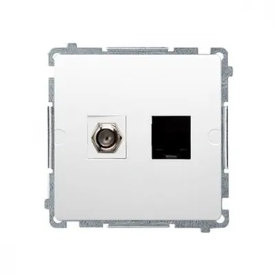 Obrázok produktu pre Kontakt-Simon BMAFRJ45.01/11, Biela, Plast, IP20, 75 mm, 36 mm, 75 mm
