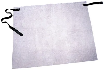Immagine prodotto di Grembiule da anca in pelle Claus L.ca.70xL.ca.60cm pelle crosta grigio chiaro FELDTMANN