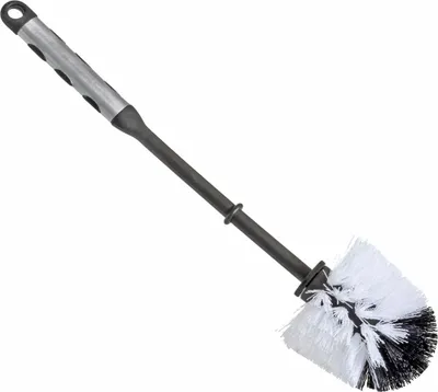 Produktbild von WC-Bürste - Metall Edition silber/schwarz