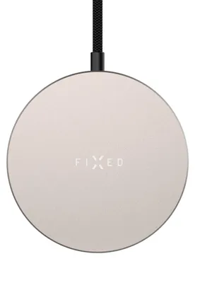 Image de Chargeur à induction Qi 2.2 25 W pour MagSafe, chargeur fixe MagPad Slim, beige-gris