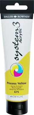 Obrázek produktu pro Daler-Rowney System3, 150 ml, Žlutá, Tuba