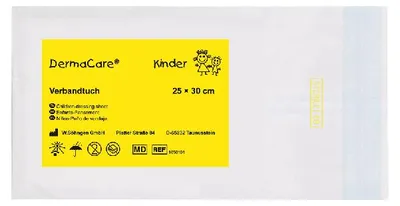 Produktbild von DermaCare® Kinder Verbandtuch 25 x 30 cm | Packung (1 Stück)