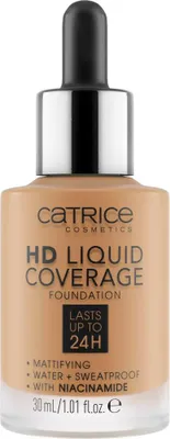 Image de Catrice - Fond de teint liquide à couvrance HD - 48 Desert Beige