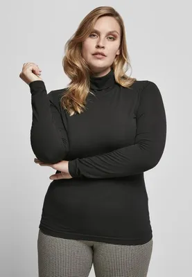 Obrázek produktu pro Urban Classics Ladies Basic Turtleneck L/S black - 4XL