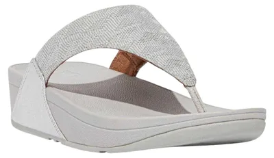Immagine prodotto di FitFlop - Sandali glitterati da donna, infradito GT18330 (39 EU) (argento)