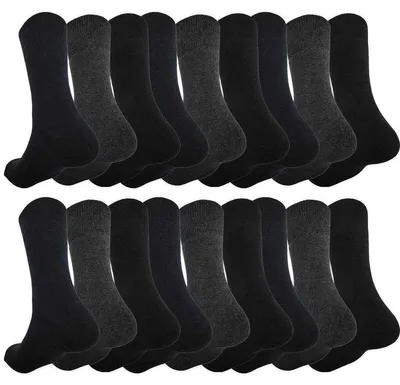 Produktbild von 18 Paar Herren Wintersocken Innenfrottee Socken 18 Paar 39-42