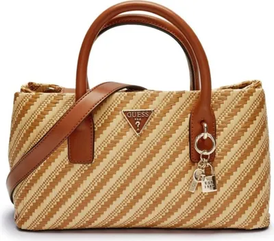 Produktbild von GUESS SIMONA SMALL SATCHEL HellBraun