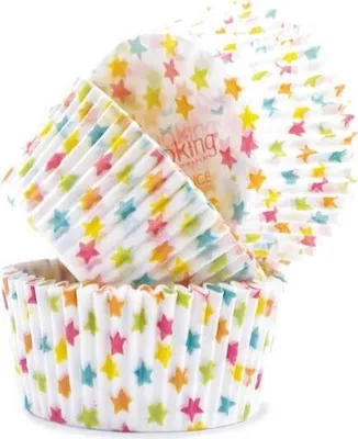Immagine prodotto di Stampi di carta per cupcake, stelle
