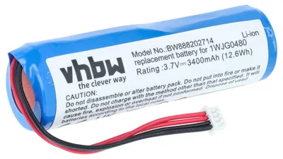 Produktbild von vhbw Akku Ersatz für DJI 1WJG0480, TI100782 für Drohne Controller (3400 mAh, 3,7 V, Li-Ion)