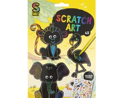 Obrázek produktu pro DIY Kreativní sada Škrábání A 220015