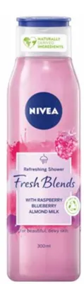 Produktbild von Nivea Fresh Blends Douchegel Raspberry 300 ml