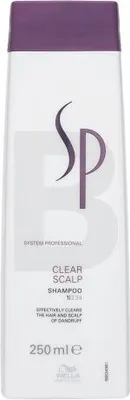 Produktbild von Wella Professionals SP Clear Scalp Shampoo šampón proti lupinám 250 ml