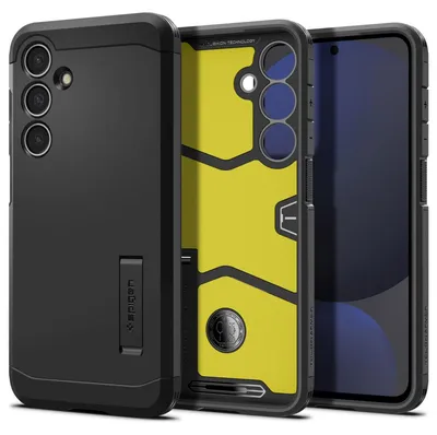 Image de Spigen Tough Armor Housse pour Samsung Galaxy S24 FE, Noir