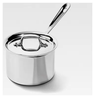 Produktbild von Edelstahl Stielkasserolle mit Deckel 15,2 cm, 1,9 L, induktionsgeeignet