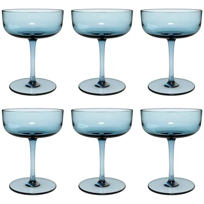 Produktbild von like. by Villeroy & Boch Like Glass Sektschale / Dessertschale 100 ml 6er Set - Ice