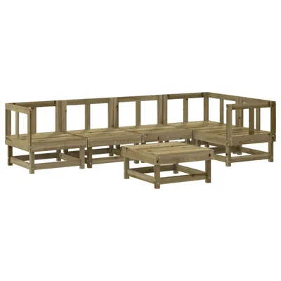 Produktbild von vidaXL 6-tlg. Garten-Lounge-Set Imprägniertes Kiefernholz