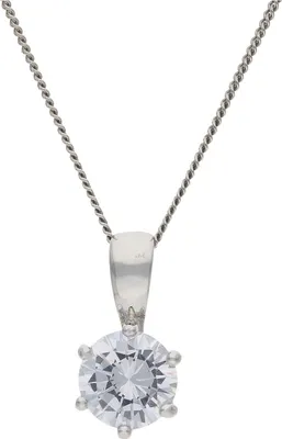 Produktbild von Kettenanhänger Silber 925 Zirkonia JL10-02-2988 JuwelmaLux