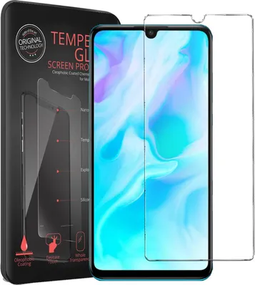 Produktbild von 2x Panzerglas für Huawei P30 Glas Folie Displayschutz Schutzfolie