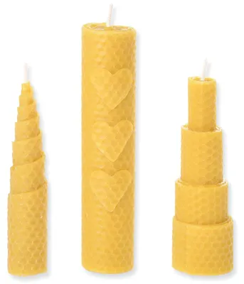 Produktbild von Bastelset Bienenwachs Kerzen Kreativset zum Selbstgestalten