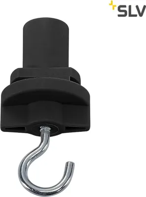Produktbild von SLV 175190 3P.-Adapter mit Haken für S-TRACK 3P.-Schiene schwarz
