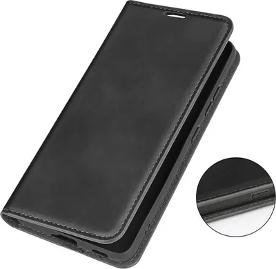 Produktbild von Hülle für Samsung Galaxy A54 5G Handyhülle Flip Case Cover Tasche Etui Schwarz