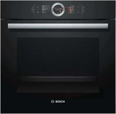 Produktbild von Bosch Serie 8, Einbau-Backofen, 60 x 60 cm, Schwarz HBG7741B1