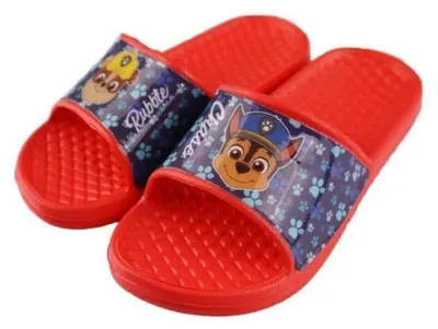 Produktbild von Paw Patrol - Kinder Sandalen - Badeschuhe Latschen 25 - 32 Chase Rubble Rot - 29/30
