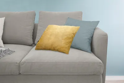 Produktbild von MuchoWow® Zierkissen Sofakissen Wohnzimmer Dekokissen 60x40 cm Gold - Luxus - Abstrakt - Kopfkissen - Polster mit Foto