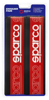 Immagine prodotto di SPARCO protezione cintura di sicurezza cuscinetto cintura di sicurezza auto rosso 2x
