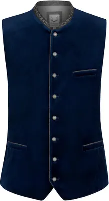 Produktbild von Trachtenweste Lorenzo indigo 54