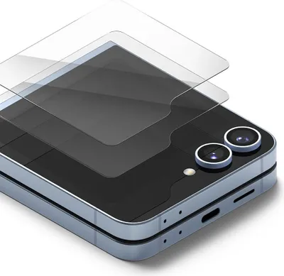 Produktbild von Ringke-Abdeckung Aus Gehärtetem Glas Display 2Er-Pack Galaxy Mit Flip 6 Klar