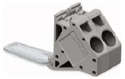 Productafbeelding van WAGO 285-407 Potentiaalafname, voor hoogstroomklemmen 95 mm², grijs