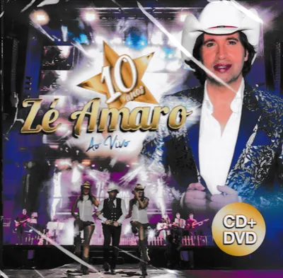 Obrázek produktu pro ZE AMARO - 10 let naživo [CD + DVD]