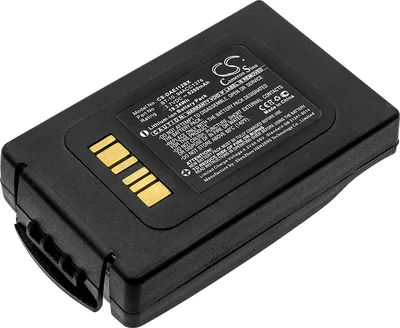 Image de TECHTEK Batterie compatible avec [Datalogic] ELF remplace 94ACC1376, pour 94ACC1377, pour BT-10