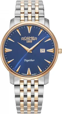 Immagine prodotto di Orologio classico da uomo blu ROAMER 992857 49 45 50 per coppie