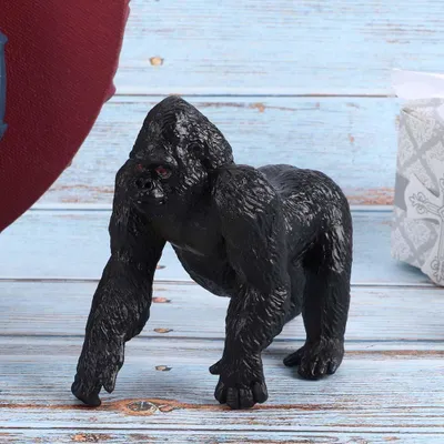 Immagine prodotto di PVC Modello animale artificiale Scimpanzé Giocattolo Ornamento Decorazione Regalo per bambini Bambini