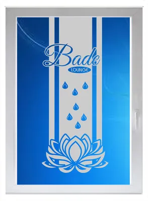 Produktbild von INDIGOS UG - Badelounge - Farbe: silberfein satiniert - 116x55 cm - Sichtschutzfolie - Fensterfolie - Glasdekorfolie - für die Küche, Bad ans Fenster