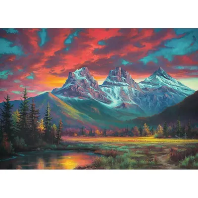 Obrázek produktu pro RAVENSBURGER puzzle Tři sestry, Alberta 1000 dílků