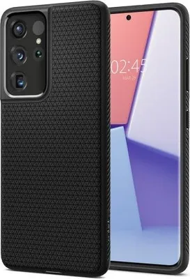 Obrázok produktu pre Spigen ACS02350, Ochranný obal, Samsung, Galaxy S21 Ultra 5G, 17,3 cm (6.8"), Čierna