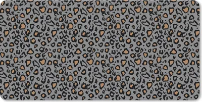 Produktbild von MuchoWow® Schreibtischunterlage Panther - Muster - Tiere 80x40 cm - XXL Mauspad - Gaming Mauspad