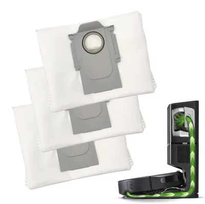 3 Ersatz-Staubsaugerbeutel für G10s/G20/S7/S8/Q5