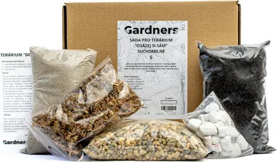Obrázek produktu pro Gardners Sada pro terárium osázej si sám suchomilné, S