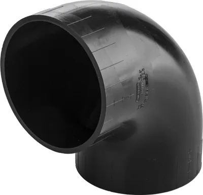 Obrázek produktu pro Koleno odvodňovací Wavin Quickstream HDPE d110/88°, černá