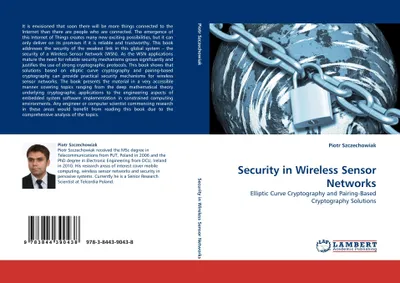 Produktbild von Security in Wireless Sensor Networks