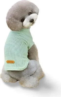 Produktbild von Baumwoll-Sweatshirt für Hunde DadaGou - Grün L